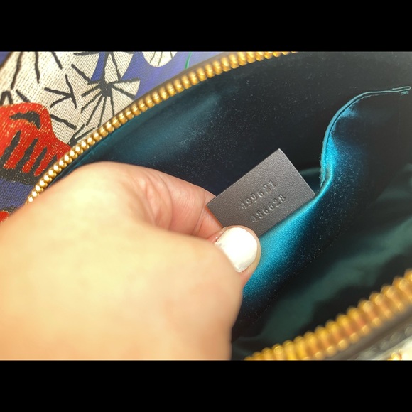 Gucci Ophidia Small black suede crossbody NEW - Picture 11 of 14